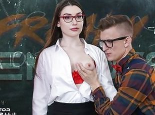 Freaky Fembots - College Nerd Explores His Sexuality With Busty Sex...