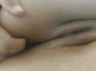 cul, masturbation, amateur, anal, milf, maison, maman, belle-femme-ronde, doigtage, première-fois