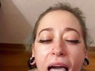 My first oral creampie!