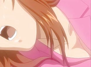 A MILF with Huge Tits and Hairy Pussy Makes Paizuri  Anime Hentai 1...