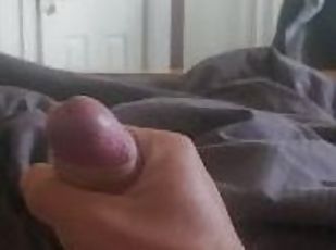 masturbation, amateur, énorme-bite, ados, maison, branlette, point-de-vue, solo, bite