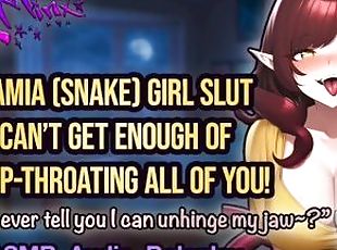 ASMR - Hot Lamia Snake Girl Slut Loves To Suck And Deepthroat Your ...