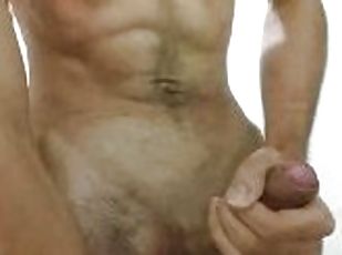 papá, masturbación, orgasmo, estudiante, amateur, chorro-de-corrida, polla-enorme, casero, paja, papi