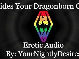 Using Your Dragonborn Dick To Coat My Ass White [Skyrim] [Throat Fu...