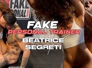 FAKE PERSONAL TRAINER with BEATRICE SEGRETI FUCKING A TEEN CURLY BR...