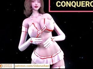 asiatique, cul, gros-nichons, infirmière, ados, compilation, anime, hentai, chevauchement, 3d