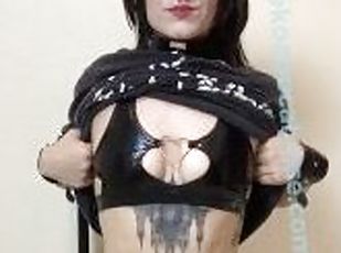 røv, orgasme, latiner, bdsm, røv-booty, piercet, ridning, solo, bondage, goth