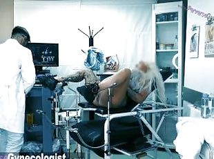 Free full video - Fake gynecologist fucks this 19-year-old blonde i...