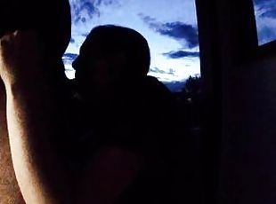 It was too dark to film but we still had some fun at the lookout tower