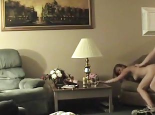 Horny Gf Fucks With Another Guy And Gets Caught