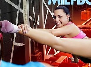 When Hot MYLF Sandy Love Spots Nicky At Her Gym, She Does Everythin...