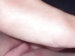 Fingering my tight pussy