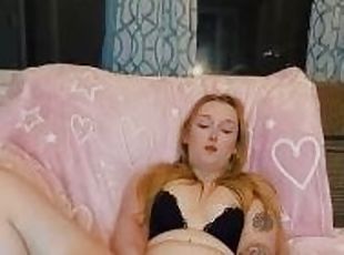 masturbation, orgasme, chatte-pussy, amateur, jouet, hardcore, ejaculation-interne, blonde, gode, solo