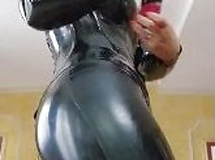 milf, célébrité, pornstar, point-de-vue, fétiche, latex, solo, domination, brunette, bottes