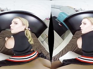 pov, blondýna, 3d, realita