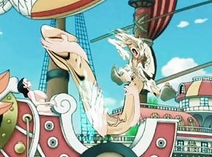 Nico Robin Handjob Luffy One Piece Gear 5 Hentai Cartoon Porn Anima...