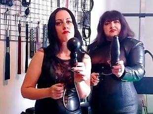 Two Dommes Deflate Your Male Ego - Lady Bellatrix and Simone Worthi...