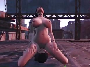 Porn Star Lesbian Love Affair with Piper  Fallout 4 AAF Sex Mods Ga...