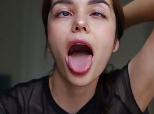 AHEGAO FACE WAITING FOR CUM