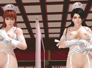 Dead or Alive Xtreme Venus Vacation Kasumi & Momiji Cure Angel Nurs...