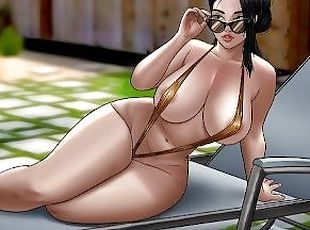 isot-tissit, karvainen, milf, äityli, kiimainen, hentai, bikini