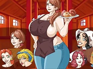 büyük-göğüsler, kocaman-yarak, eğlenceli, pornografik-içerikli-anime, güzel, büyük-memelere-sahip-kadın