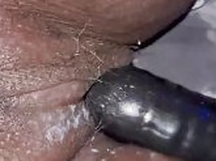 masturbación, orgasmo, squirting, amateur, maduro, negra-ebony, corrida-interna, regordeta, a-solas