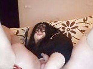 masturbation, amatör, anal, milf, leksak, knubbig, smutsig, pov, underkläder, tight