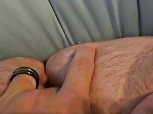 masturbation, anal, gay, fingerknull, juckande, ensam