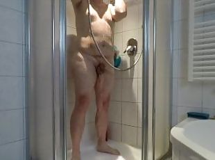 mandi, amateur, matang, homoseksual, kali-pertama, european, euro, mandi-shower, solo