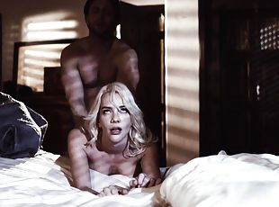 Aroused blonde feels energized as fuck with stepdaddy in control of...