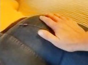 röv, amatör, bbw, rumpa-butt, jeans