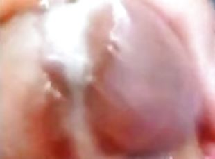 masturbation, orgasme, amateur, ejaculation-sur-le-corps, ébène, énorme-bite, branlette, point-de-vue, ejaculation, solo