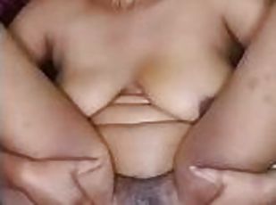 Daddy was away and Woke Up Horny, I made my Hairy wet Pussy Orgasm ...