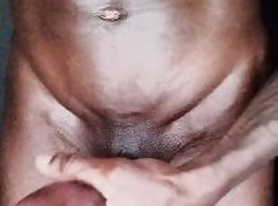 énorme, masturbation, amateur, ejaculation-sur-le-corps, ébène, énorme-bite, black, ejaculation, solo, bite