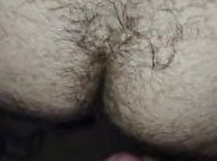 Me fucking my straight married buddies' hairy ass! 1