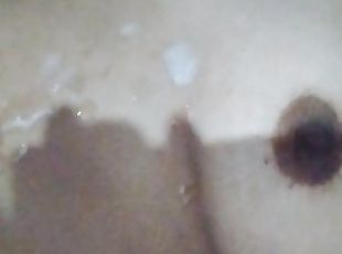 chatte-pussy, maigre, amateur, ébène, black, couple, brésil, ejaculation, solo, petits-seins