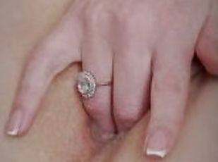 masturbation, orgasm, fitta-pussy, amatör, milf, fingerknull, ensam, vått