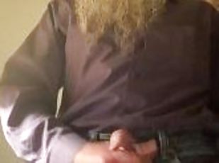 papa, masturbation, amateur, ejaculation-sur-le-corps, énorme-bite, gay, branlette, ejaculation, fétiche, solo