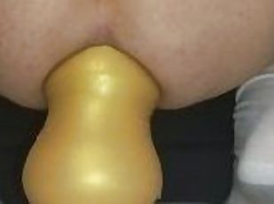 arsch, immens, alt, dilettant, anal-sex, junge, spielzeug, schwer, junge18, reiten