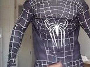 BoyGym Spiderman Tiktok BIG COCK SURPRISE