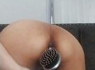 masturbation, orgasme, chatte-pussy, amateur, anal, jouet, latina, double, gode, solo