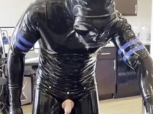 asiatisk, onani, udløsning, bøsse, spiller, bdsm, afrivning, ung-18, latex, solo